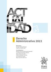 DERECHO ADMINISTRATIVO 2022 | 9788411303880 | ORTEGA BURGOS, ENRIQUE