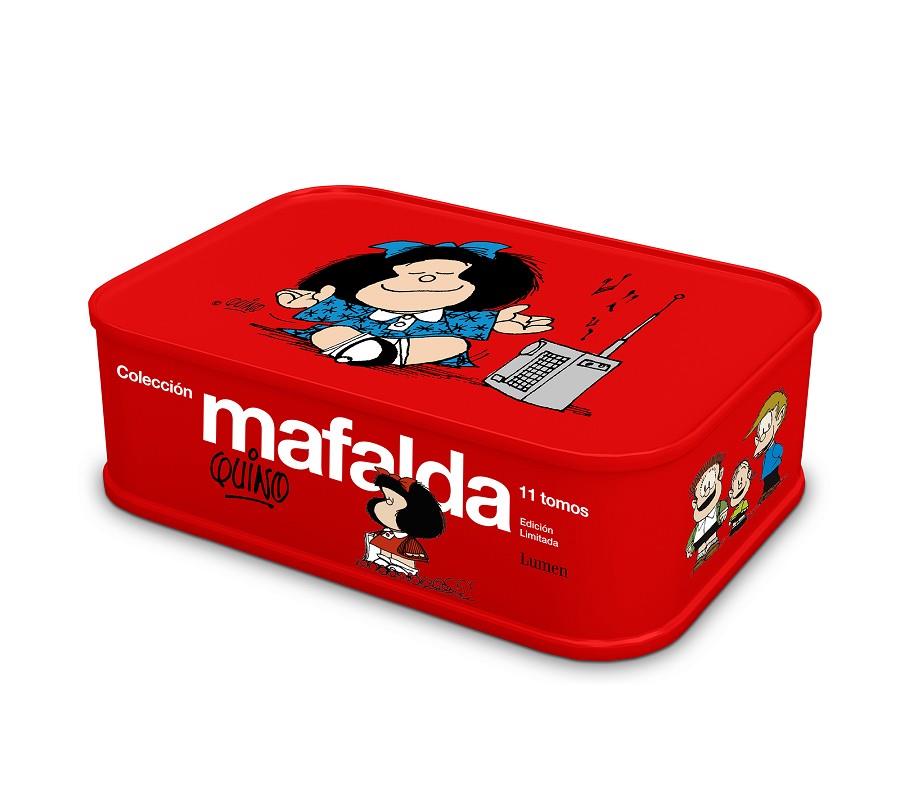 COLECCIÓN MAFALDA : 11 TOMOS EN UNA LATA (EDICIÓN LIMITADA) | 9788426424297 | QUINO,