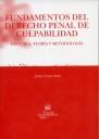 FUNDAMENTOS DEL DERECHO PENAL DE CULPABILIDAD | 9788484564508 | COUSO SALAS, JAIME