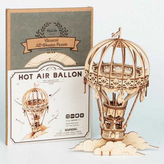 MAQUETA FUSTA HOT AIR BALLON | 6946785110074