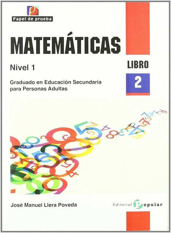 MATEMÁTICAS. NIVEL I | 9788478845118 | LLERA POVEDA, JOSÉ MANUEL