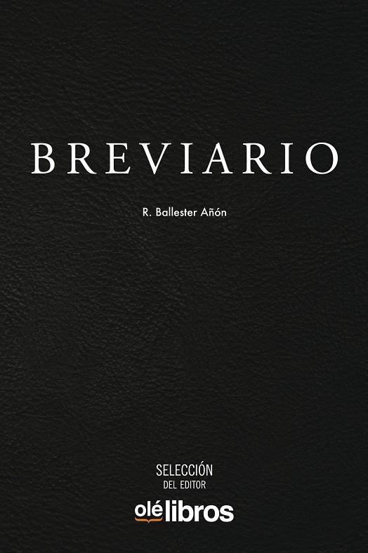 BREVIARIO | 9788417737283 | AÑO BALLESTER, RAFAEL CARLOS