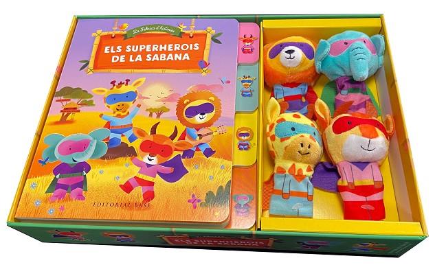 SUPERHEROIS DE LA SABANA, ELS. LA FÀBRICA D'HISTÒRIES | 9788418434518 | RIVÈRE, BENEDICTE / TAYLOR, DAN