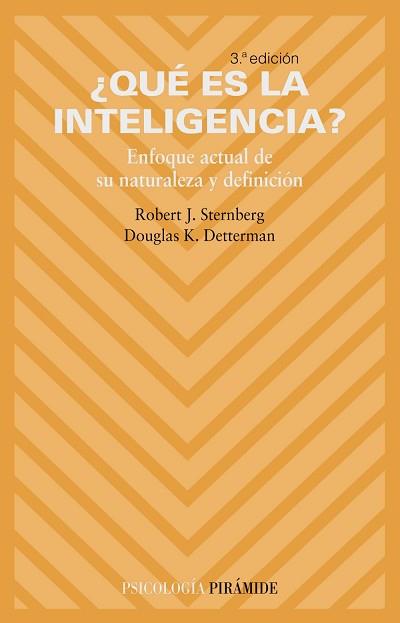¿QUÉ ES LA INTELIGENCIA? | 9788436818314 | STERNBERG, ROBERT J.