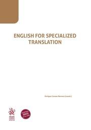 ENGLISH FOR SPECIALIZED TRANSLATION | 9788410954908