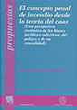 CONCEPTO PENAL DE INCENDIO DESDE LA TEORÍA DEL CAOS (UNA PERSPECTIVA SISTÉMICA DE LOS BIENES JURÍDICOS COLECTIVOS), EL | 9788484425083 | MORENO ALCÁZAR, MIGUEL ÁNGEL