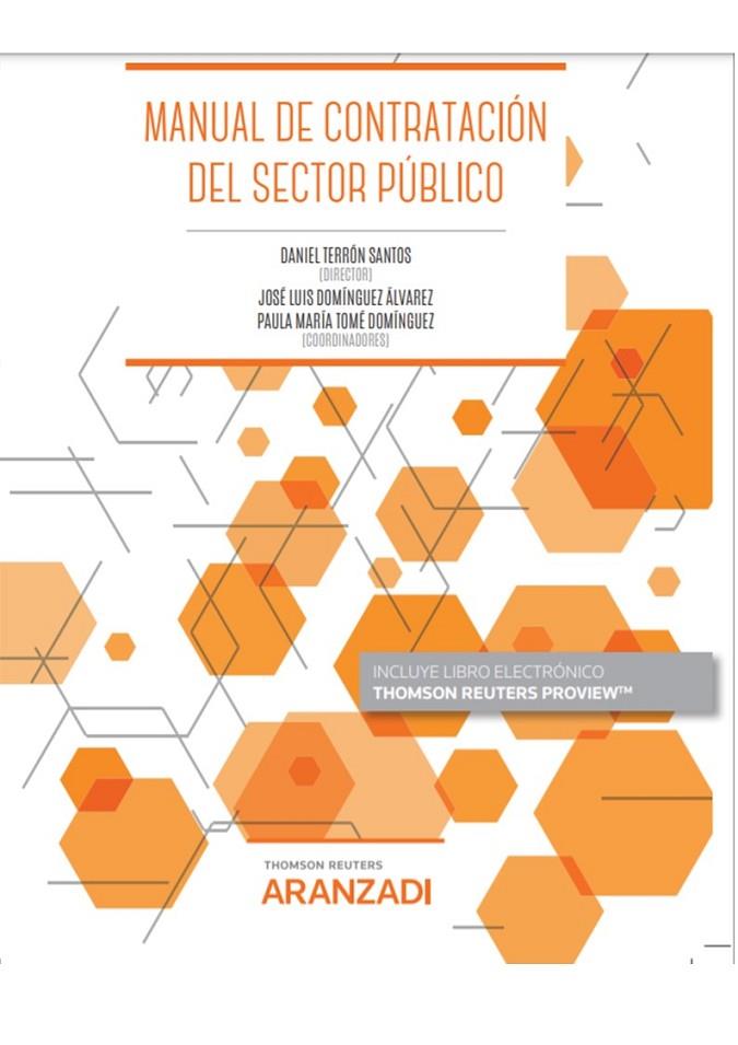 MANUAL DE CONTRATACIÓN DEL SECTOR PUBLICO | 9788413902135 | TERRON SANTOS, DANIEL