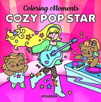 COZY POP STAR (COLORING MOMENTS) | 9781773887364