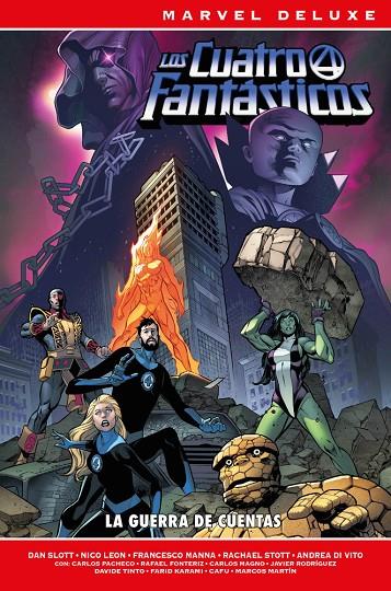 MARVEL DELUXE. LOS 4 FANTASTICOS DE DAN SLOTT 04 : LA GUERRA DE CUENTAS | 9791370134358 | CAFU / KARAMI, FARID / RODRIGUEZ, JAVIER