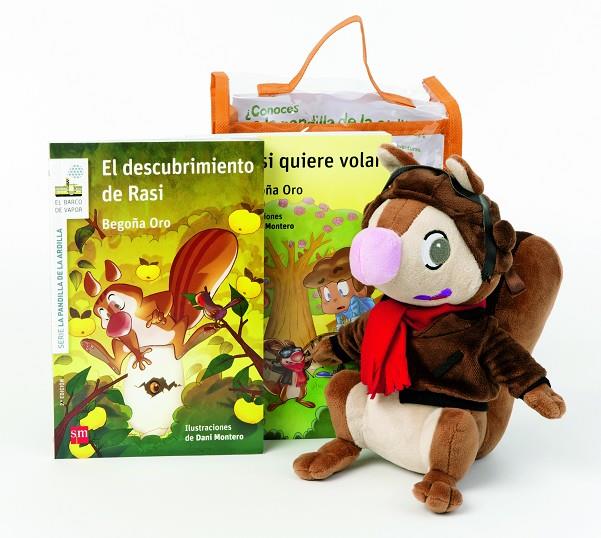 DESCUBRIMIENTO DE RASI, EL + RASI QUIERE VOLAR (PACK CON PELUCHE) | 9788467595383 | ORO, BEGOÑA