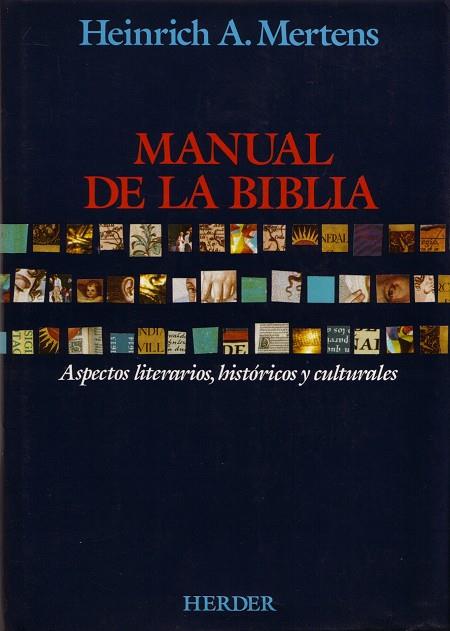 MANUAL DE LA BIBLIA | 9788425427473 | MERTENS, HEINRICH A.