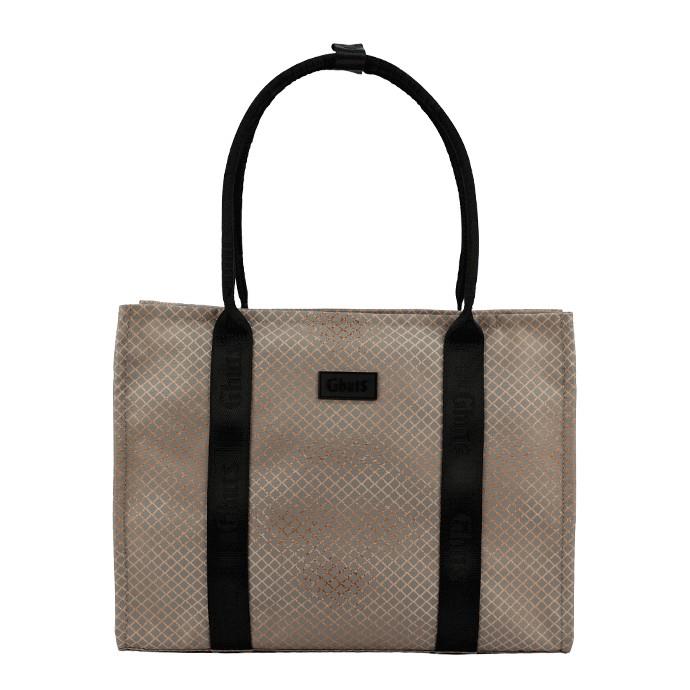 BOLSO GRAN GHUTS GRID BEIGE | 5602623226123