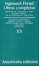 OBRAS COMPLETAS FREUD 20 : PRESENTACION AUTOBIOGRAFICA | 9789505185962 | FREUD, SIGMUND