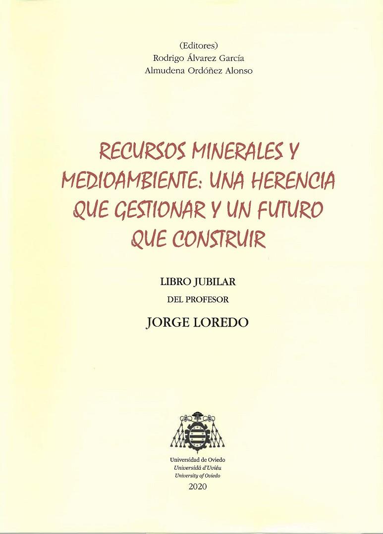 RECURSOS MINERALES Y MEDIOAMBIENTE: UNA HERENCIA QUE GESTIONAR Y UN FUTURO QUE CONSTRUIR | 9788417445959 | VARIOS AUTORES