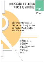 ELEVENTH INTERNATIONAL CONFERENCE ZARAGOZA-PAU ON APPLIED MATHEMATICS AND STATISTICS. JACA (SPAIN) FROM 15TH TO 17ST SEPTEMBER 2010 | 9788415538158 | GIACOMONI, J.