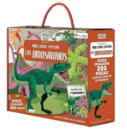 DINOSAURIOS (PUZLE 205 PIEZAS + LIBRO) | 9791387509361 | GAULE, M.