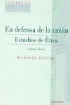 EN DEFENSA DE LA RAZÓN | 9788431316846 | SANTOS CAMACHO, MODESTO
