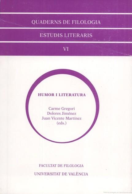 HUMOR I LITERATURA | 9788437051437 | VARIOS AUTORES