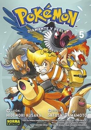 POKEMON 21 : DIAMANTE Y PERLA 05 | 9788467968880 | KUSAKA, HIDENORI