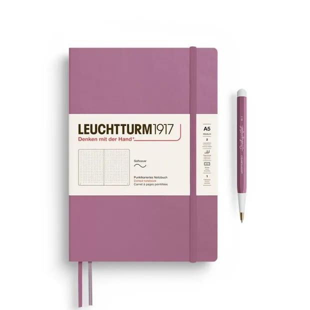 NOTEBOOK MEDIUM A5 T/B PUNTOS DUSTY ROSE | 4004117661402