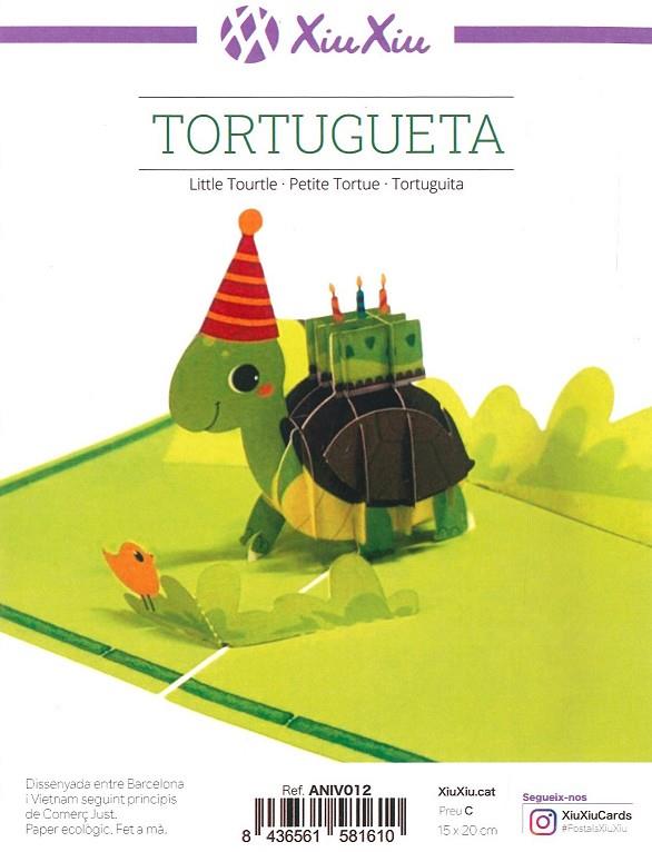 POSTAL XIU XIU TORTUGUETA | 8436561581610