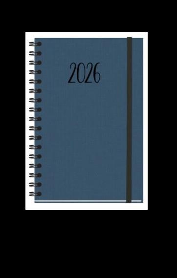 AGENDA DIA PAGINA CATALÀ 14.5X21 BLAU NATURE | 8423647327149