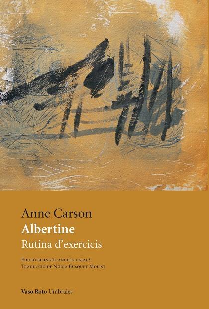 ALBERTINE (ED. EN CATALÀ) | 9788419693426 | CARSON, ANNE