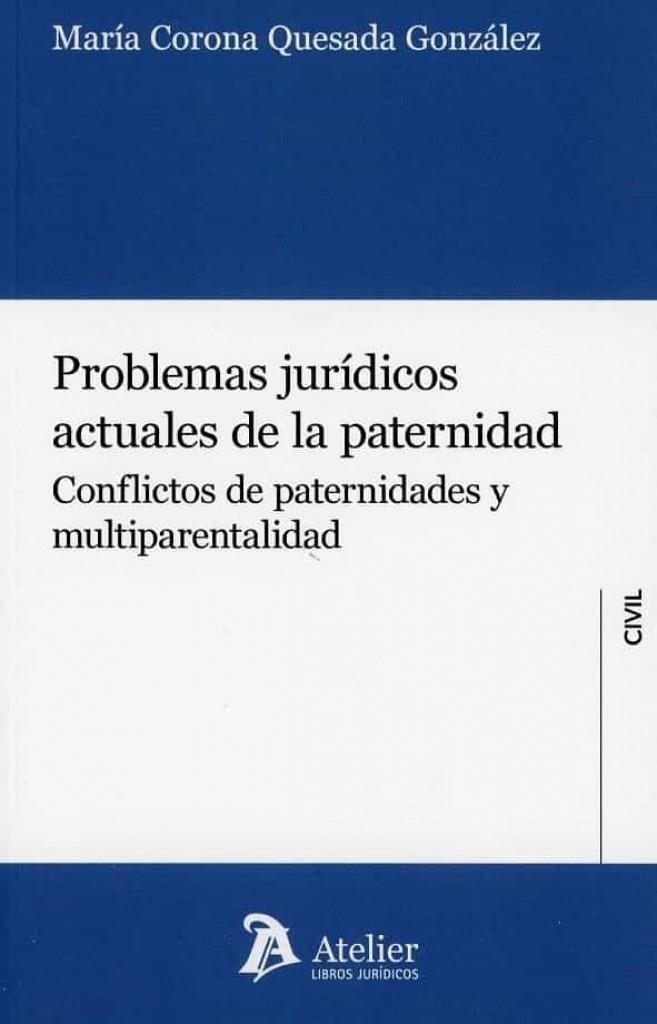 PROBLEMAS JURIDICOS ACTUALES DE LA PATERNIDAD. CONFLICTOS DE PATERNIDAD | 9788418780134 | QUESADA GONZALEZ, MARIA CORONA