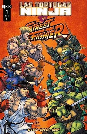 TORTUGAS NINJA VS. STREET FIGHTER 01, LAS | 9788419920645 | ALLOR, PAUL