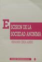 ESCISIÓN DE LA SOCIEDAD ANÓNIMA | 9788480020770 | CERDÁ ALBERO, FERNANDO