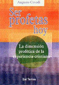 SER PROFETAS HOY | 9788429312935 | CAVADI, AUGUSTO