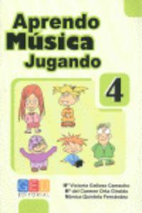 APRENDO MÚSICA JUGANDO 4 | 9788499150819