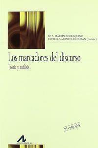 MARCADORES DEL DISCURSO, LOS : TEORÍA Y ANÁLISIS | 9788476353325 | MARTÍN ZORRAQUINO, MARÍA ANTONIA / Y OTROS