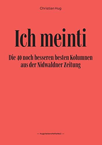 ICH MEINTI II | 9783746018898 | HUG, CHRISTIAN
