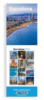 CALENDARI 2027 SOBRETAULA MINI (9X12 CM) BARCELONA | 8424455270795