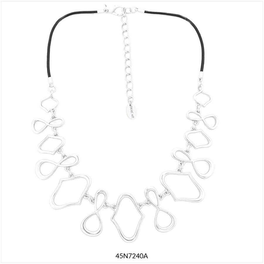 COLLARET JAGGER PLATEJAT CORDO MARRO | 45n7240a