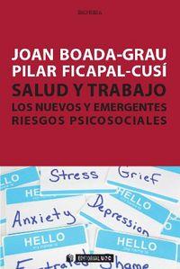 SALUD Y TRABAJO | 9788497889872 | BOADA-GRAU, JOAN / FICAPAL-CUSÍ, PILAR