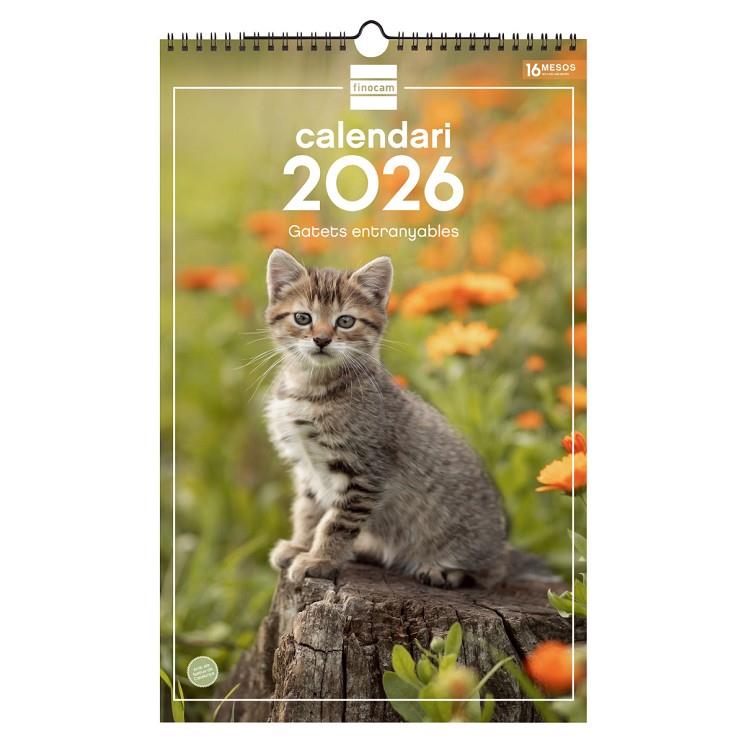 CALENDARI ANUAL CAL.PARET ESP25X40 2026GATETS | 8422952402619
