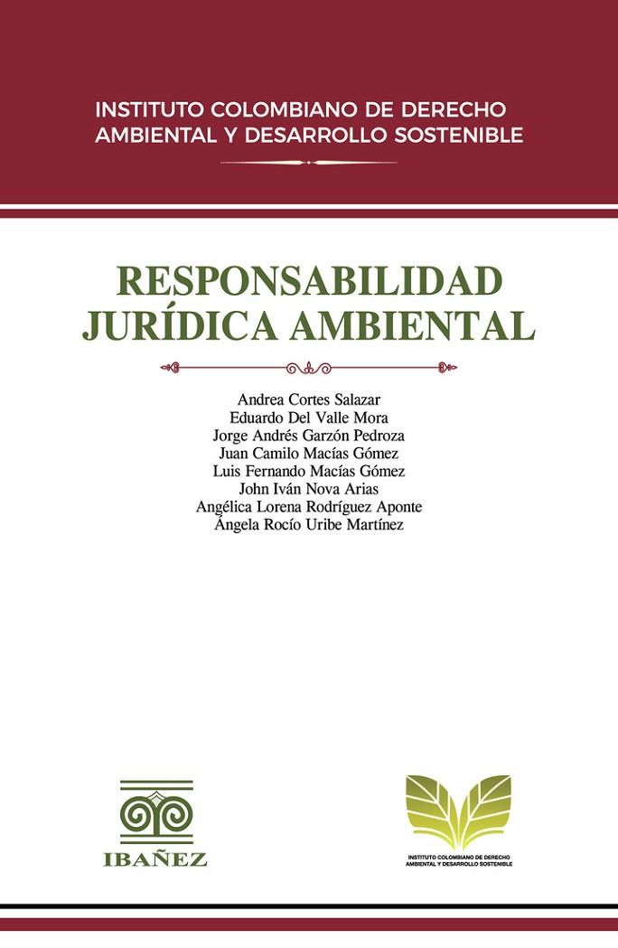 RESPONSABILIDAD JURÍDICA AMBIENTAL | 9789587919998