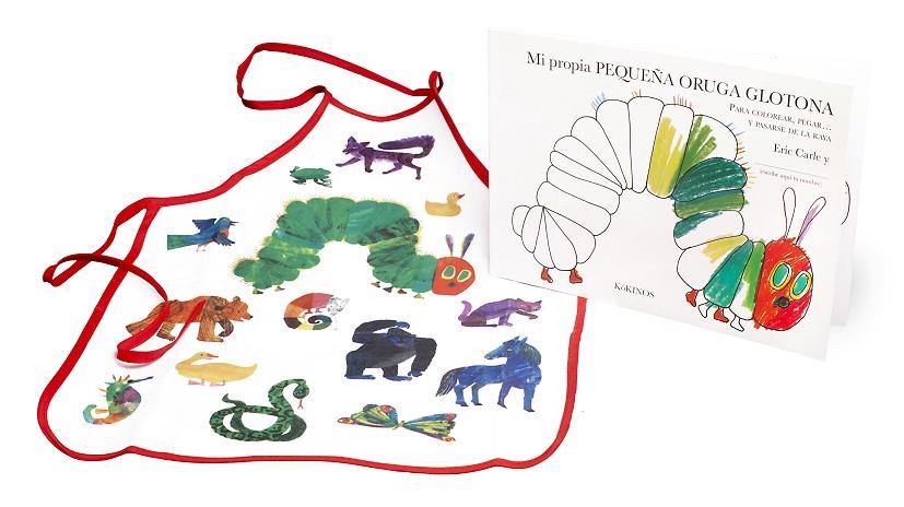 PEQUEÑA ORUGA GLOTONA PARA PINTAR, LA (CON DELANTAL) | 9788492750474 | CARLE, ERIC