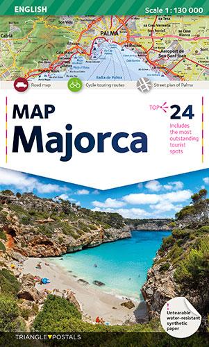 MAPA MALLORCA [ED. ANGLÈS] | 9788484780816 | VARIOS AUTORES