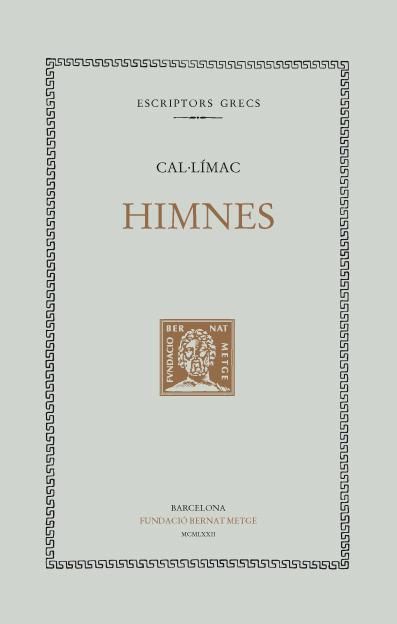 HIMNES | 9788498590401 | CAL·LIMAC