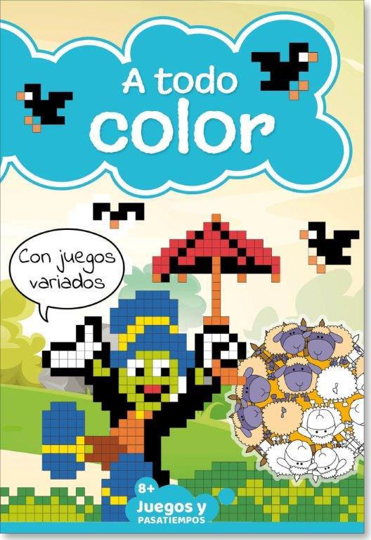 PASATIEMPOS INFANTIL. A TODO COLOR 01 | 9789492911391