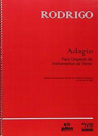ADAGIO PARA ORQUESTA INSTRUM, DE VIENTO | 9788486106690 | RODRIGO, JOAQUIN