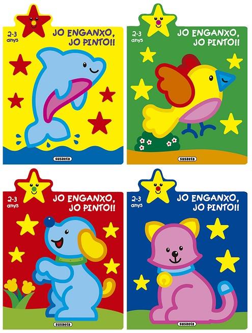 JO ENGANXO, JO PINTO!! 2-3 ANYS (4 TÍTOLS) | 9788467762266 | BUSQUETS, JORDI