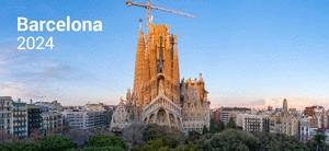 CALENDARI 2024 SOBRETAULA PANO (24X11,5 CM) BARCELONA | 8424455240477