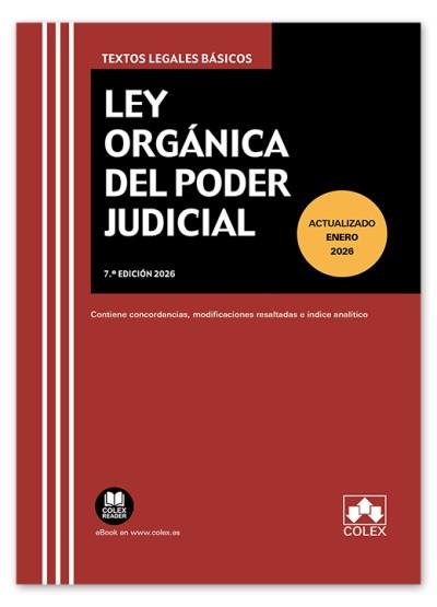 LEY ORGÁNICA DEL PODER JUDICIAL | 9791370115937 | EDITORIAL COLEX, S.L.