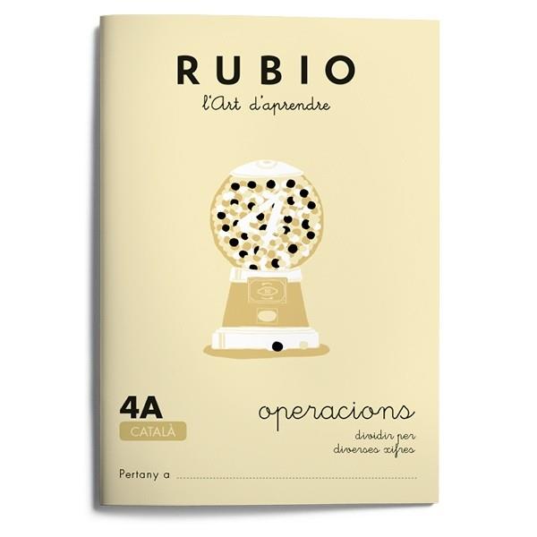 RUBIO, L'ART D'APRENDRE. OPERACIONS 4A | 9788489773073 | RUBIO, ENRIQUE