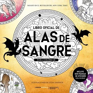 LIBRO OFICIAL DE ALAS DE SANGRE PARA COLOREAR | 9788448049218 | FENWICK, LYDIA