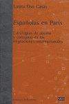 ESPAÑOLAS EN PARIS | 9788472902350 | OSO, LAURA